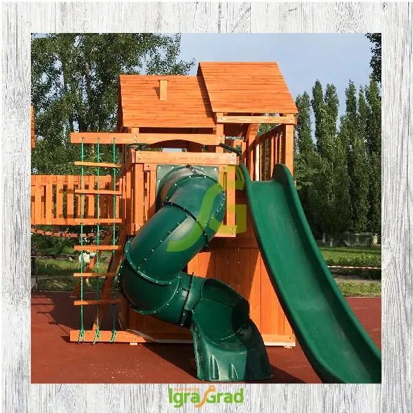 Детская игровая площадка IgraGrad Крепость Фани Deluxe + мод.1