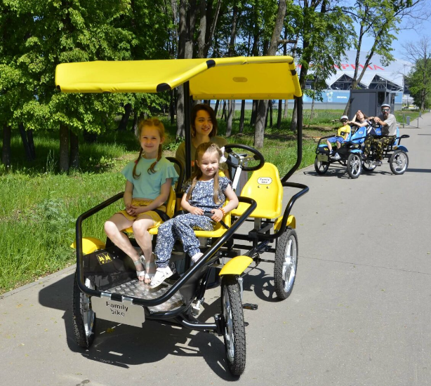 Веломобиль 4-х местный Familybike SV4 
