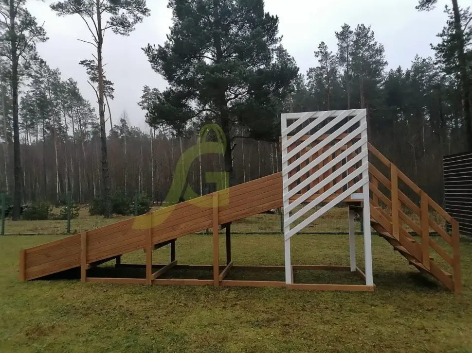 Зимняя горка IgraGrad Snow Fox (скат 5 м) мод.2