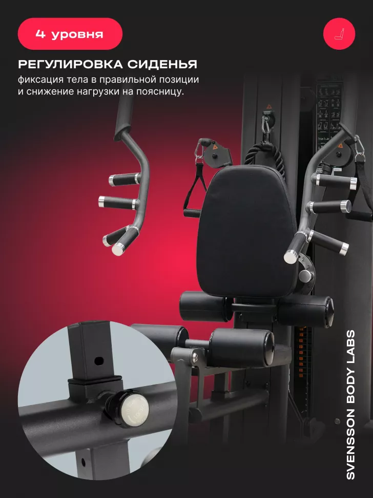 Силовой комплекс полукоммерческий Svensson Body Labs Rigel Pro
