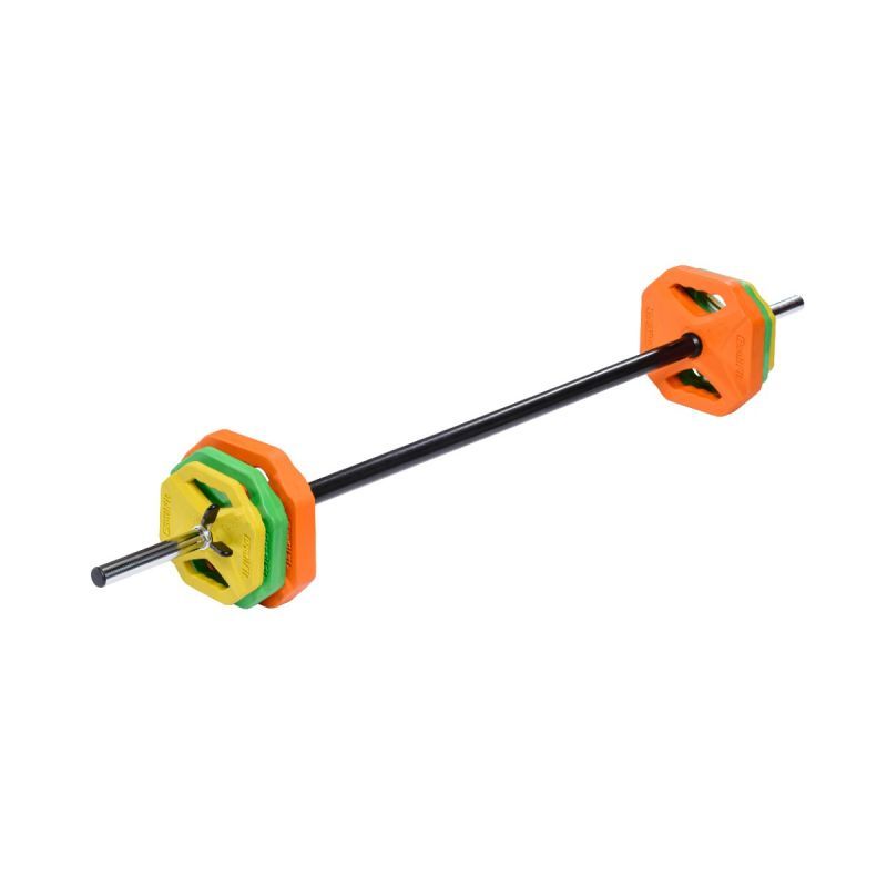 Штанга для аэробики и комплект дисков Profi-Fit Progress (1,25-2,5-5 кг)